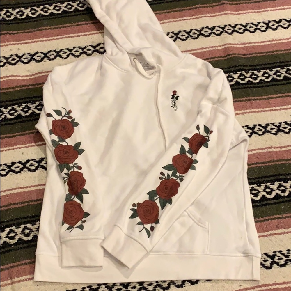 Empyre women’s rose hoodie. (size M)